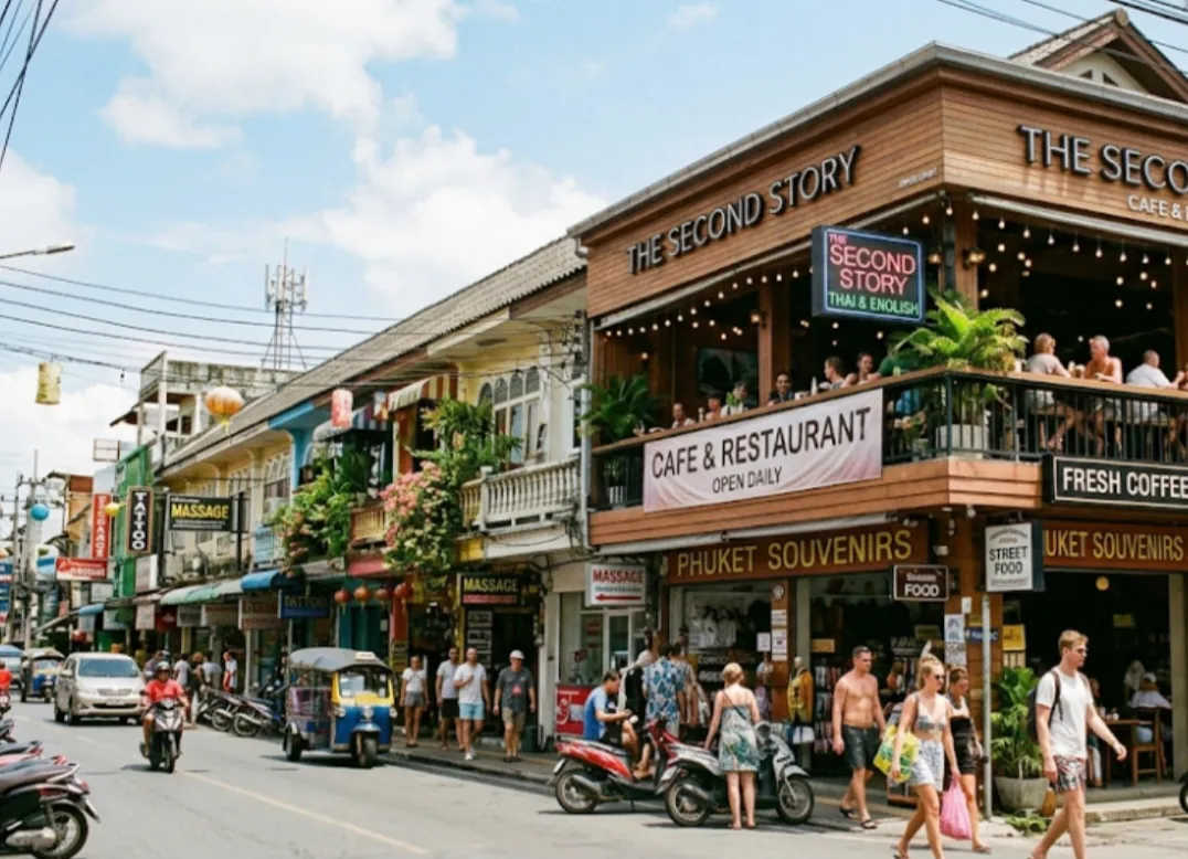 Unique Cafe Restaurant Close To Bangla Road