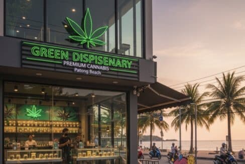 Cannabis Coffee shop in Patong